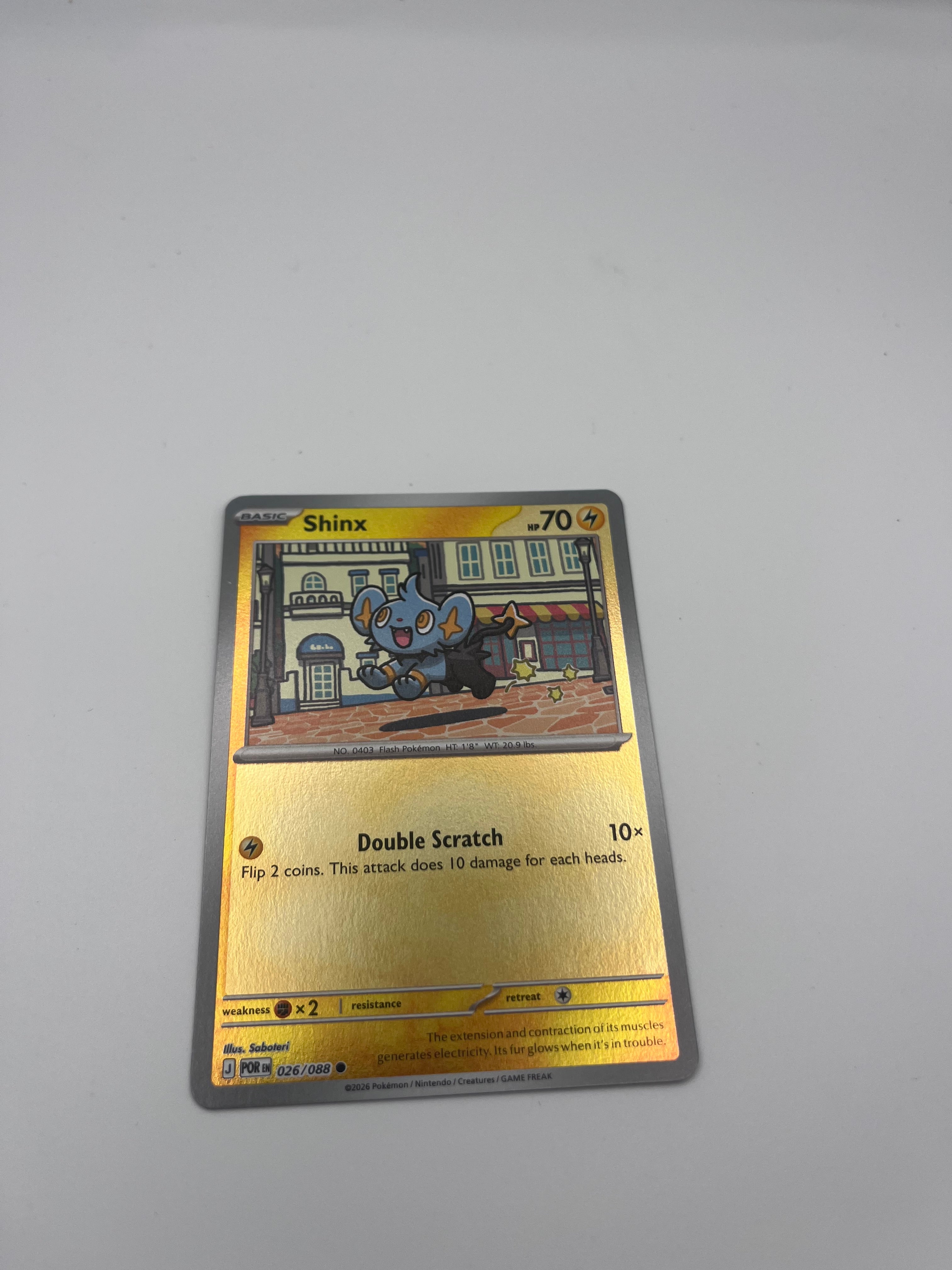 Shinx #26 | Pokémon Single Card - Perfect Order – Banchy Store