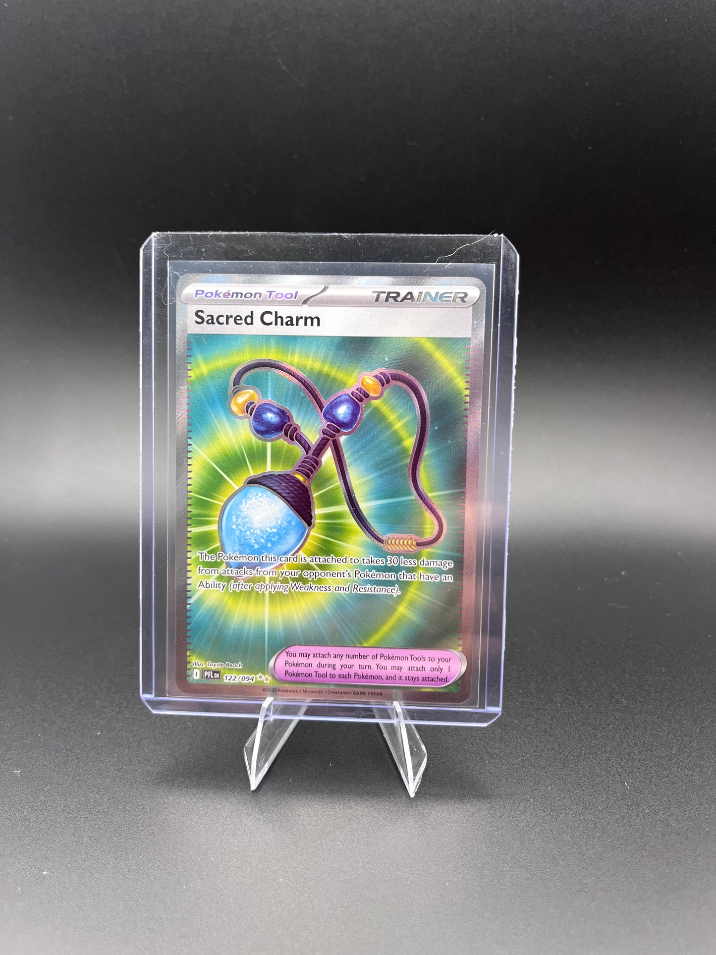 Sacred Charm 122/091 - Paldean Fates (Near Mint)