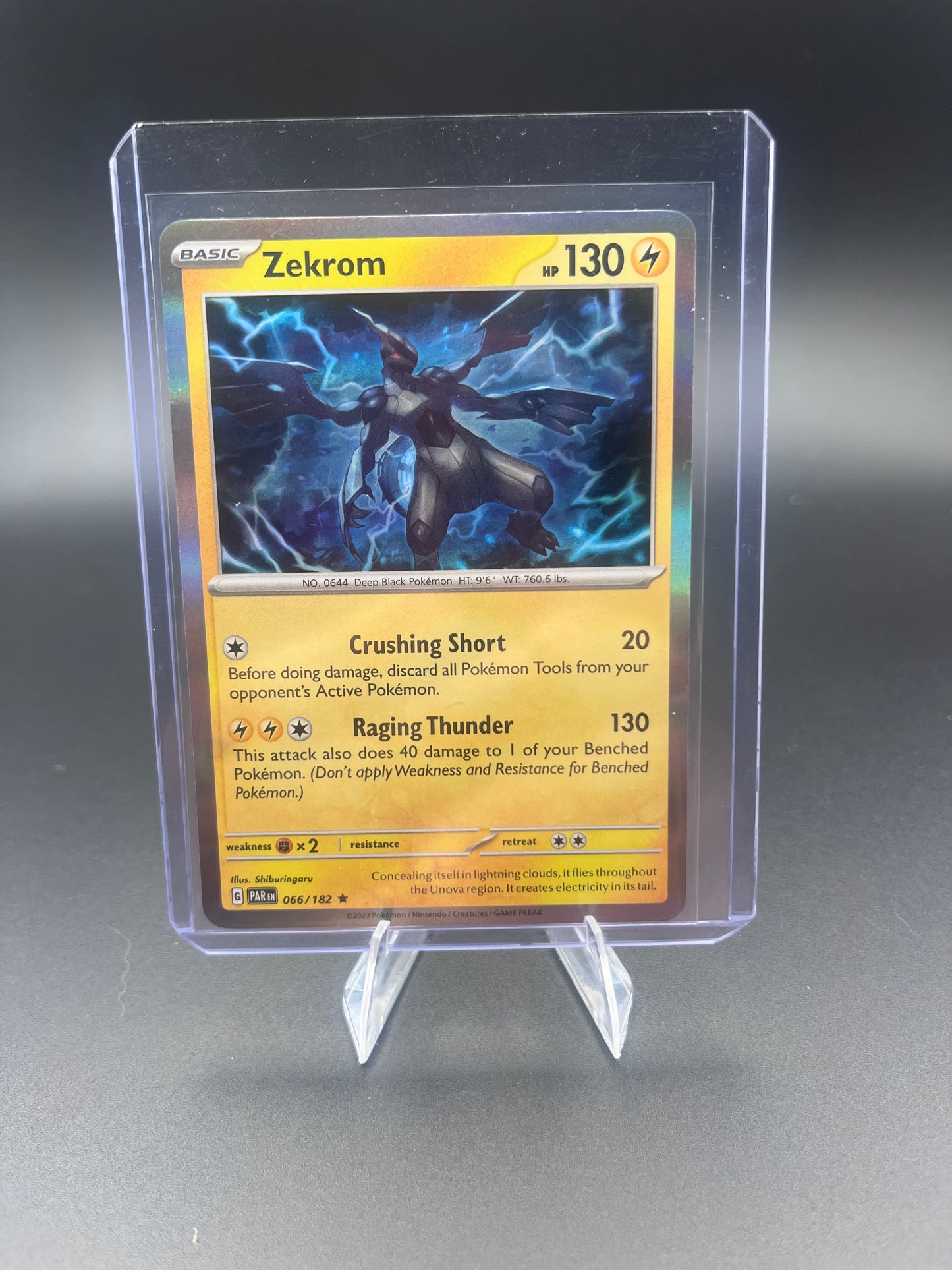 Zekrom 066/182 Holo Rare – Paradox Rift
