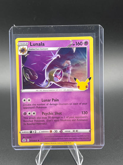 Lunala 013/025 Holo Rare – Celebrations 25th Anniversary