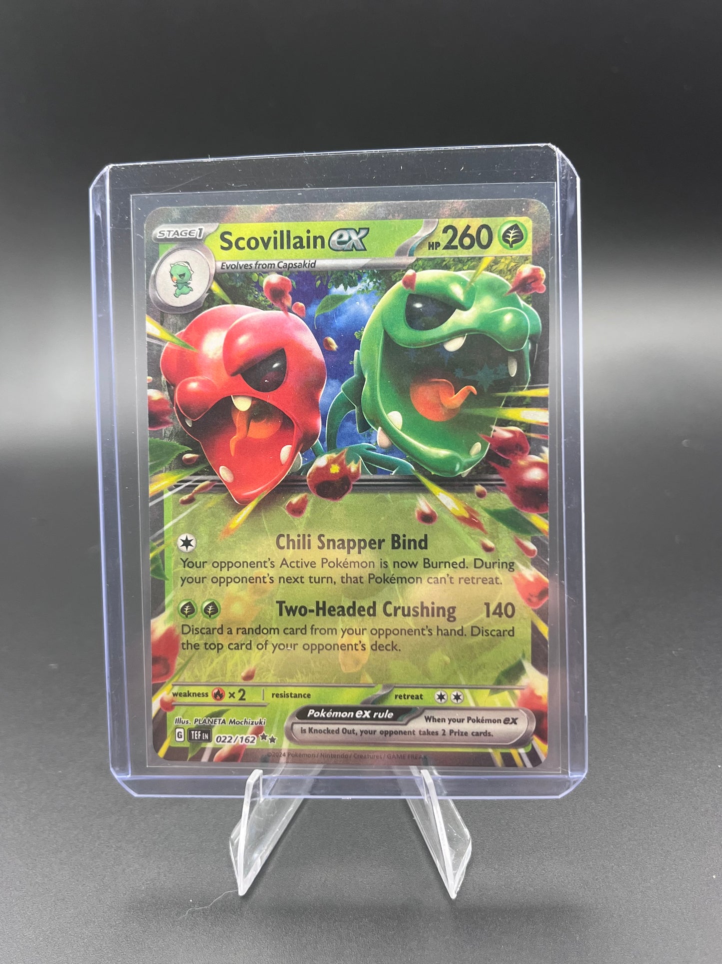 Scovillain ex 022/162 - Temporal Forces - Pokémon TCG