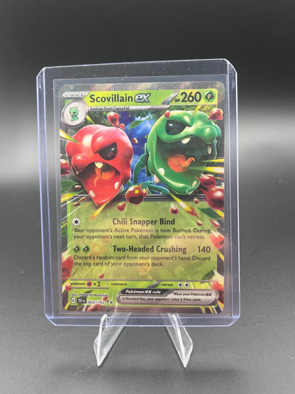 Scovillain ex 022/162 - Temporal Forces - Pokémon TCG