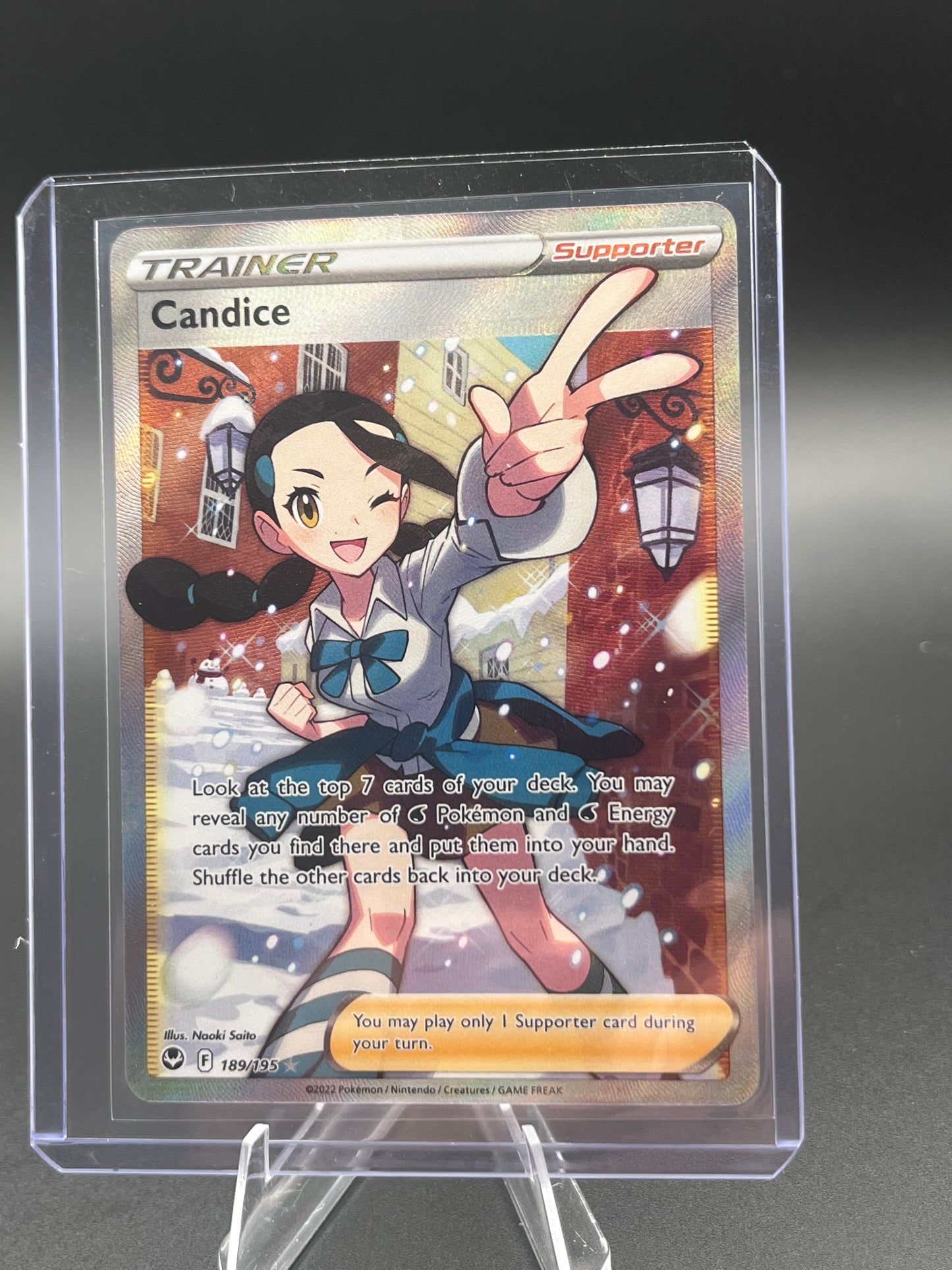 Candice 189/195 - Silver Tempest - Pokémon TCG