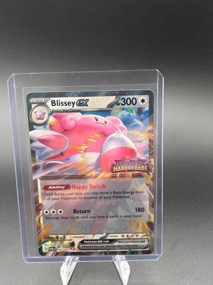 Blissey ex - Twilight Masquerade 134/167 (Stamped)