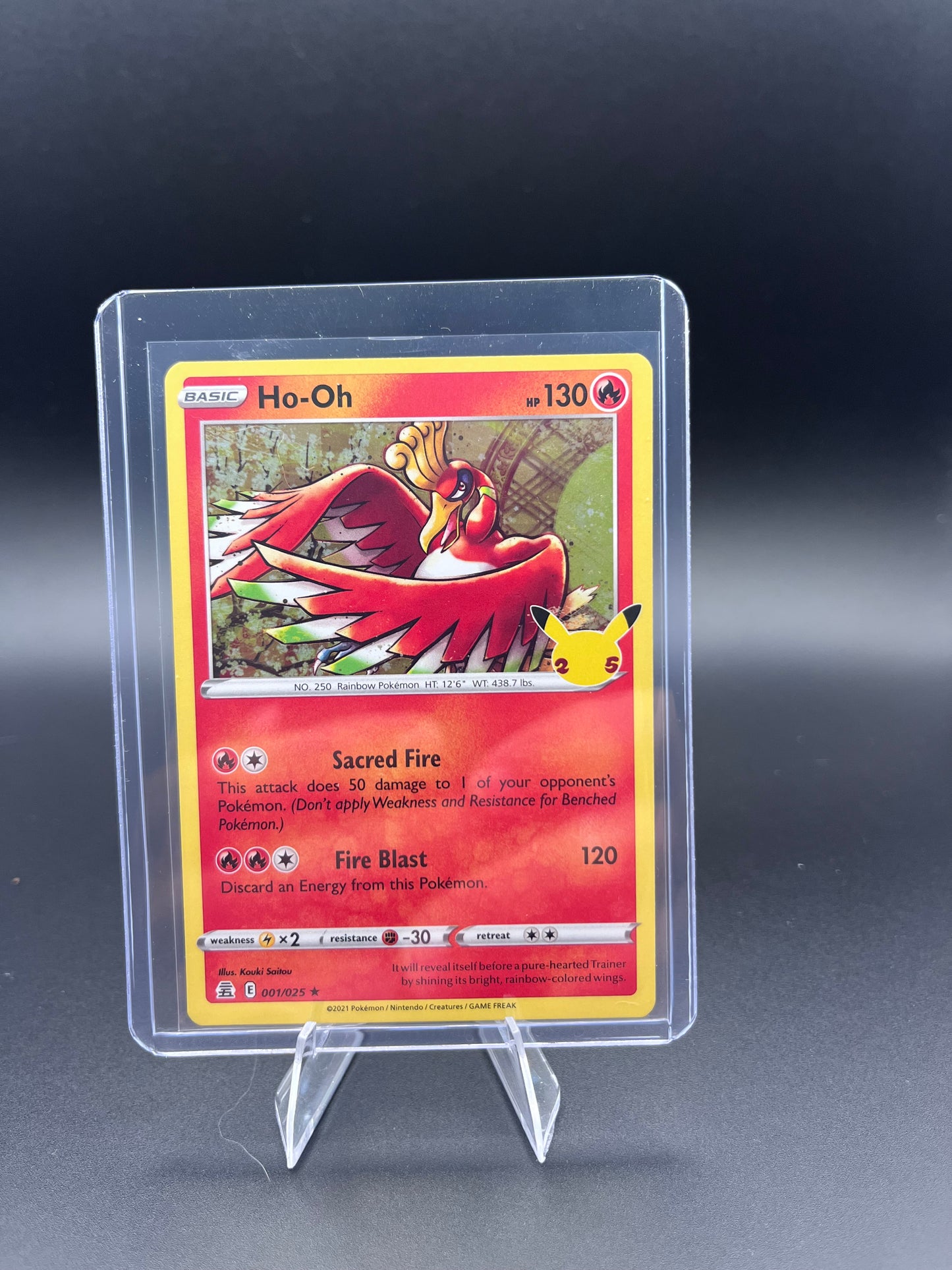 Ho-oh #1 Pokemon Celebrations